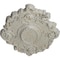 Ekena Millwork Kinsley Flowing Leaf Ceiling Medallion, Hand-Painted Pot of Cream Crackle, 30 3/8"W x 20 3/4"H x 1"P CM30KIPCC - alternate 3